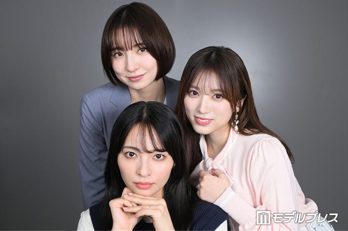 (上から)篠田麻里子、矢吹奈子、水崎綾女(C)モデルプレス