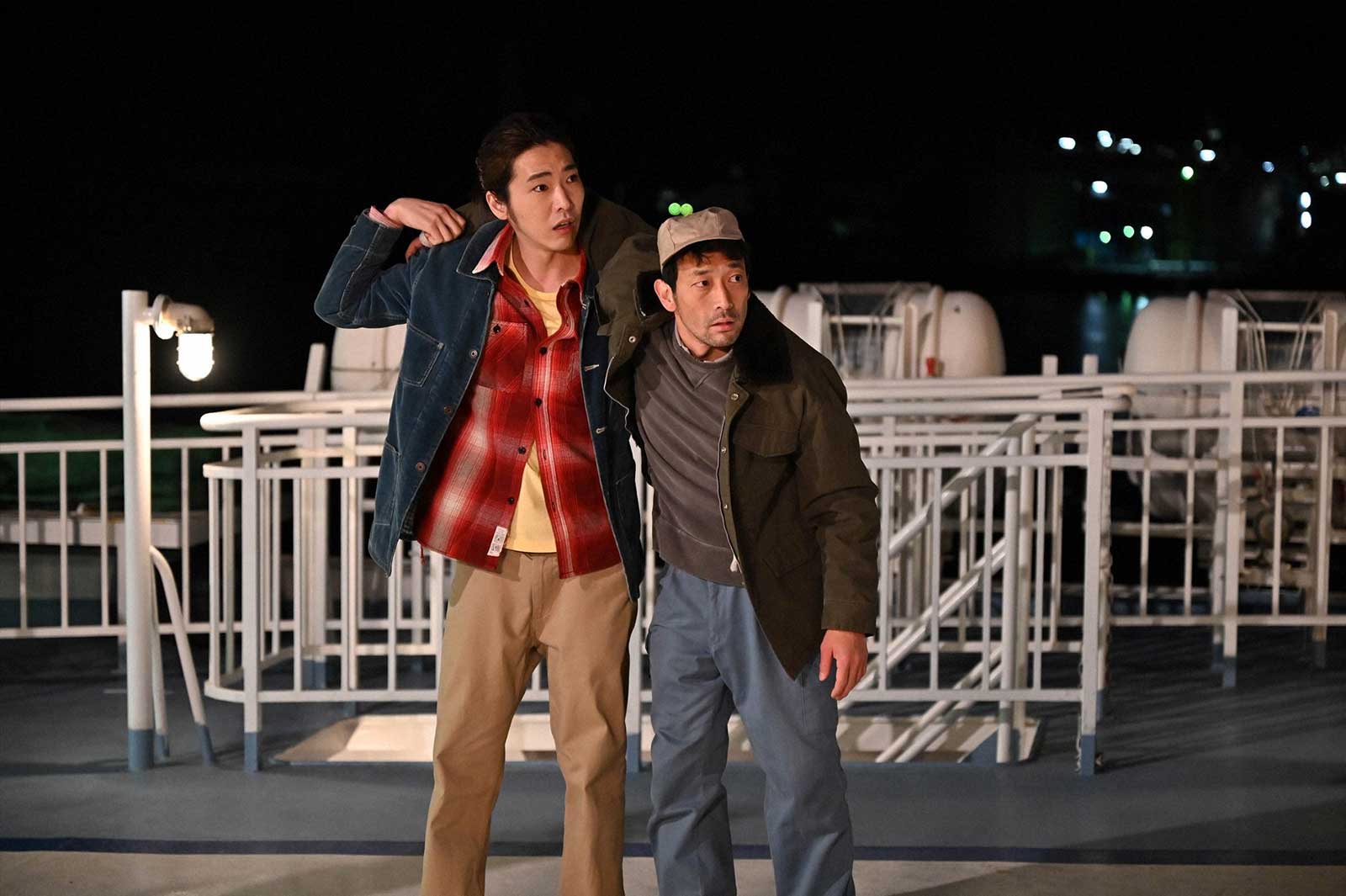 柄本佑、迫田孝也「天国と地獄 ～サイコな2人～」第9話より（C）TBS