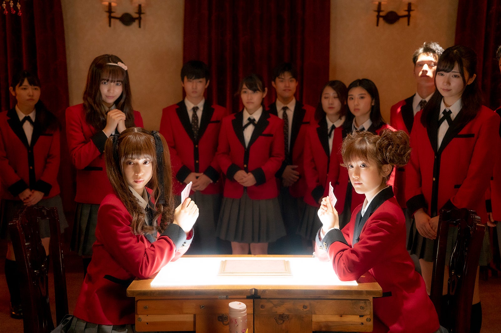 ドラマ「賭ケグルイ双」（C）河本ほむら・尚村透・斎木桂／SQUARE ENIX（C）2021 ドラマ「賭ケグルイ双」製作委員会