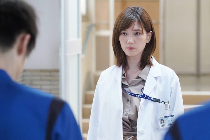 本田翼/「ラジエーションハウス~放射線科の診断レポート~」第8話より(C)フジテレビ