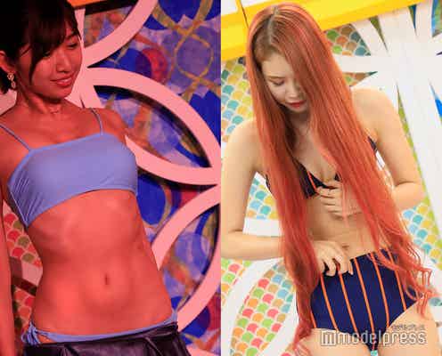 美女がSEXY生着替え 元“日本一の大学サークル美女”もビキニで悩殺<深夜の生脱ぎトレンド水着チェック>