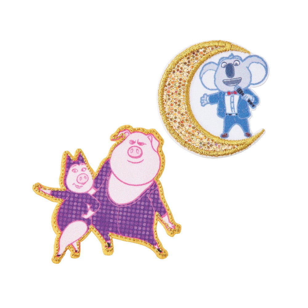 ワッペンセット（２枚）／画像提供：ユニバーサル・スタジオ・ジャパン