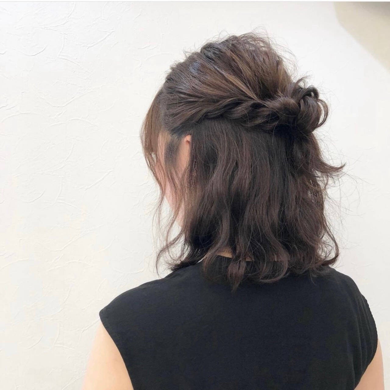 今日の髪どうする 簡単セルフヘアアレンジ ロブ モデルプレス