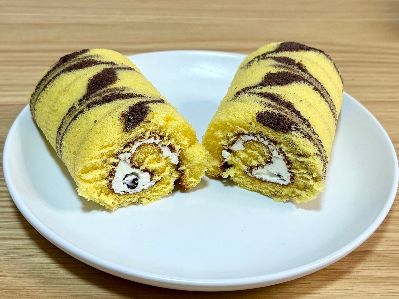 バナナ風味のクリームがたっぷり！