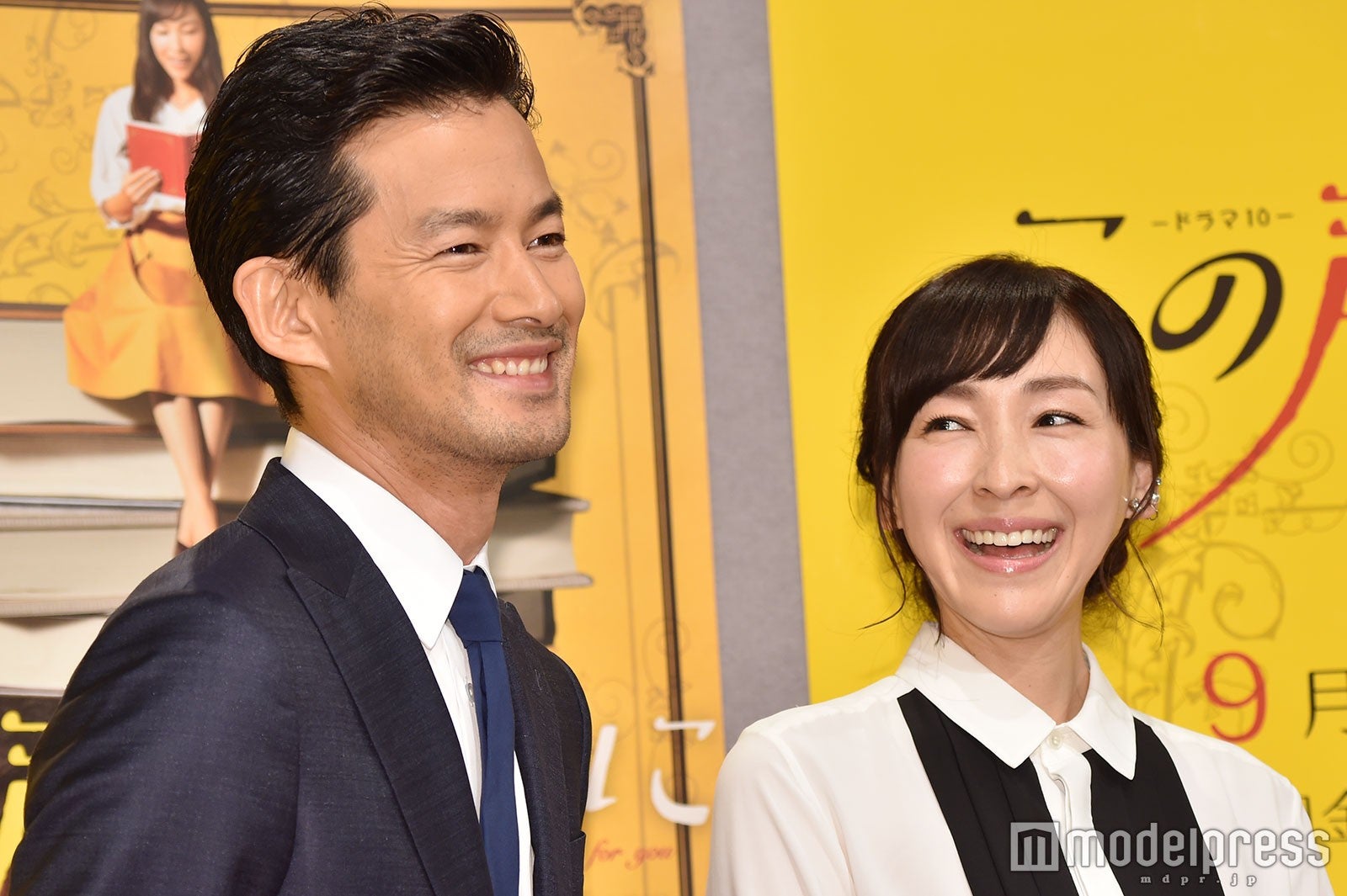 竹野内豊、麻生久美子（C）モデルプレス