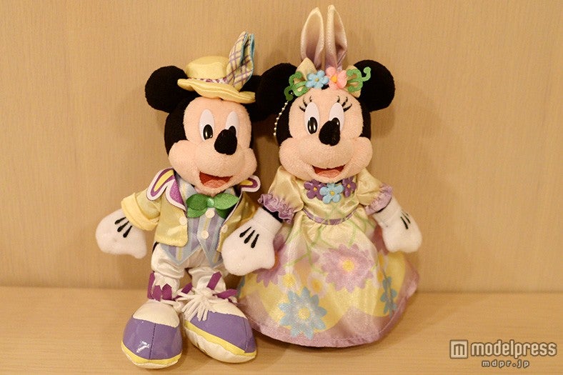 ぬいぐるみバッジ各￥1600／ディズニーランド