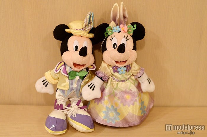 ぬいぐるみバッジ各¥1600/ディズニーランド