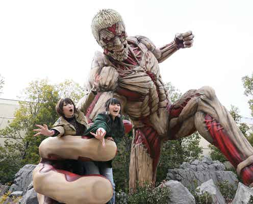 USJ「進撃の巨人」アトラクションがスケールアップ “紅蓮の弓矢ver.”初登場