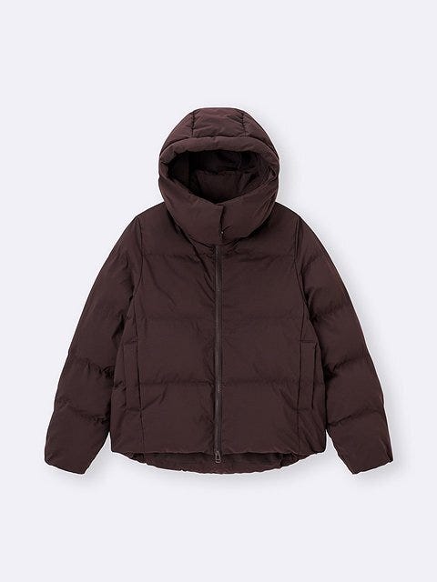 GUのウォームパデッドブルゾン