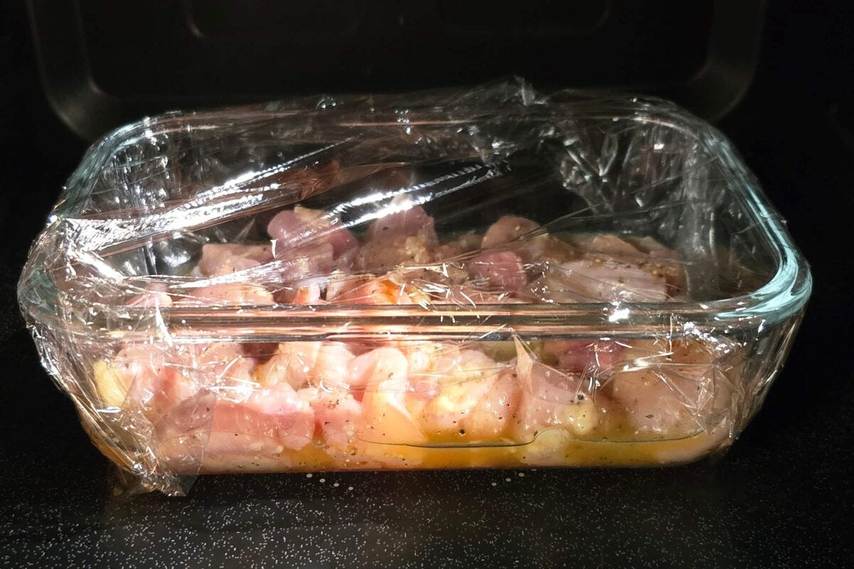 やわらか鶏ももレモンペッパー・レンチン