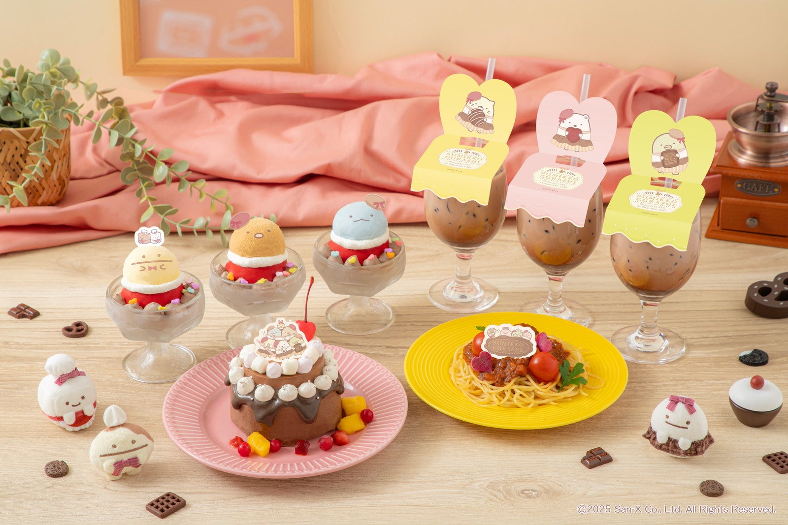 すみっコぐらしカフェ」東京＆愛知に限定オープン バレンタイン