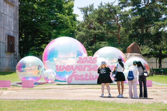会場の様子(C)2026 Weverse Con Festival