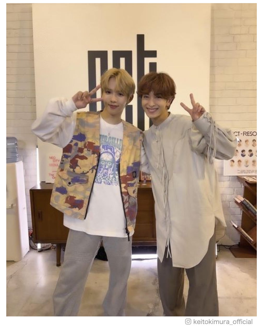 FANTASTICS木村慧人、NCTショウタロウとの“再会ショット”に反響「胸アツ」