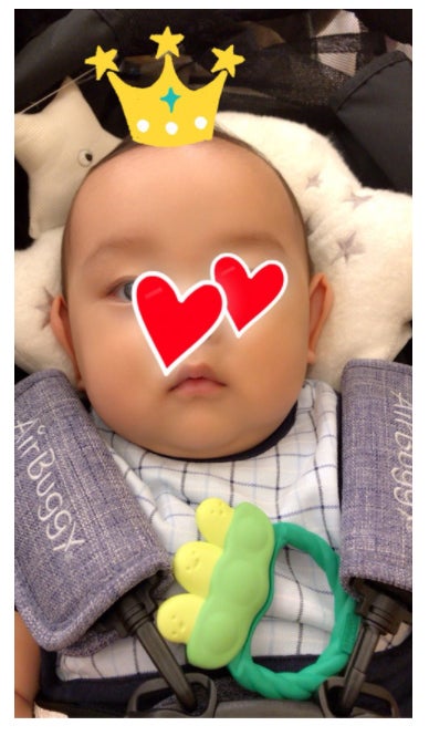 加護亜依の息子・義継くん／加護亜依公式ブログより