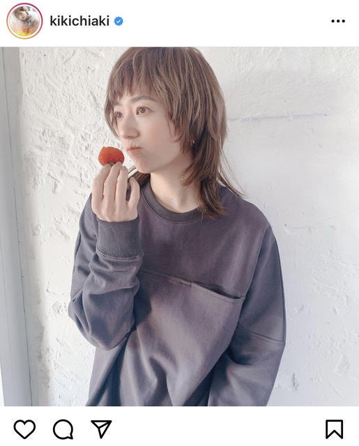 雰囲気全然違う あいみょん風 元aaa伊藤千晃 ウルフカットのイメチェンヘアが話題に モデルプレス 雰囲気全然違う あいみょん風 元aaa伊藤千晃 ウルフカットのイメチェンヘアが話題に モデルプレス
