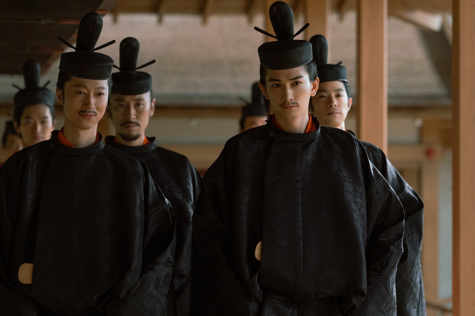 金田哲、町田啓太「光る君へ」第38話（C）NHK