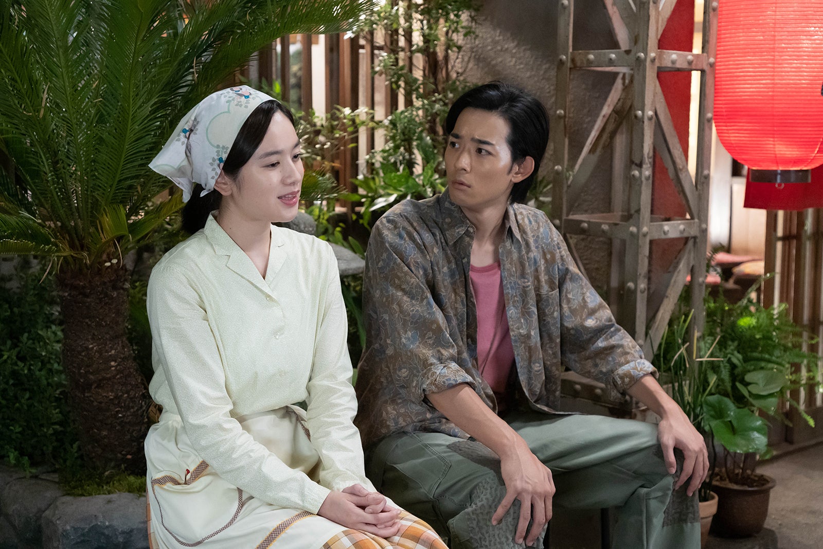 筧美和子、竜星涼（C）NHK