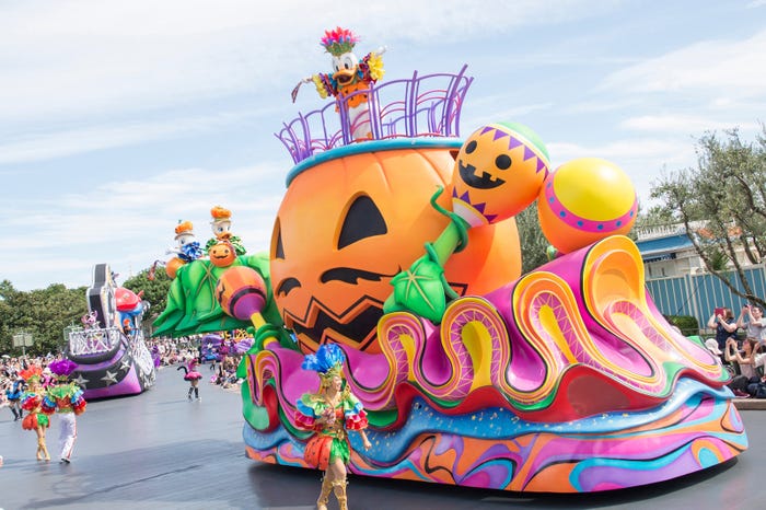東京ディズニーランド「ハロウィーン・ポップンライブ」(※写真は昨年のもの) (C)Disney