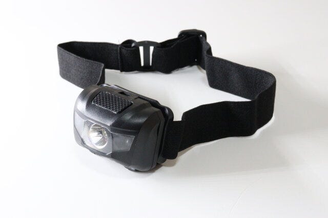 モーションセンサー付ヘッドライト