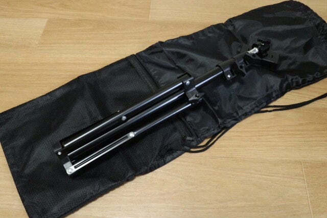 ダイソーの長いもの入れ巾着バッグ3