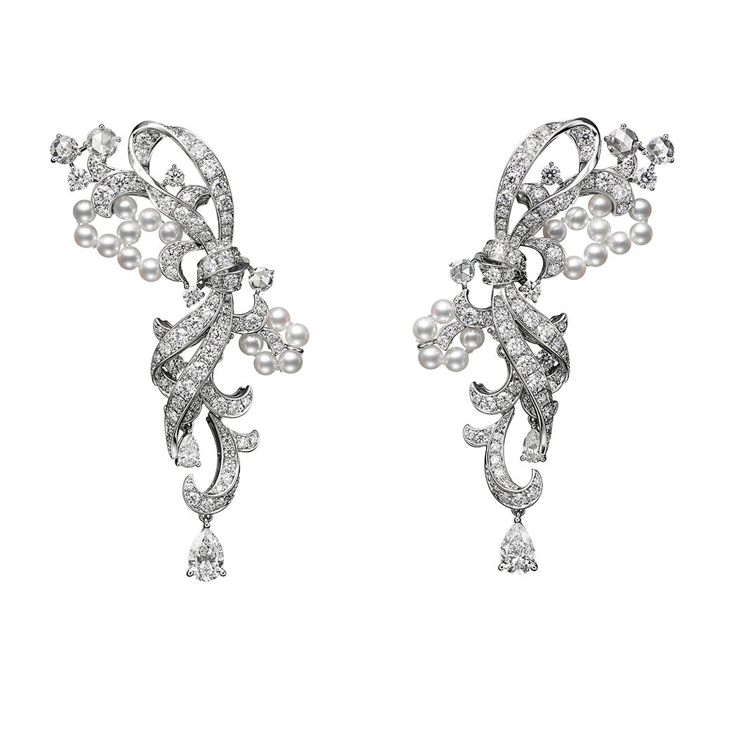 ミキモト「The Bows」ジュエリー（提供写真）