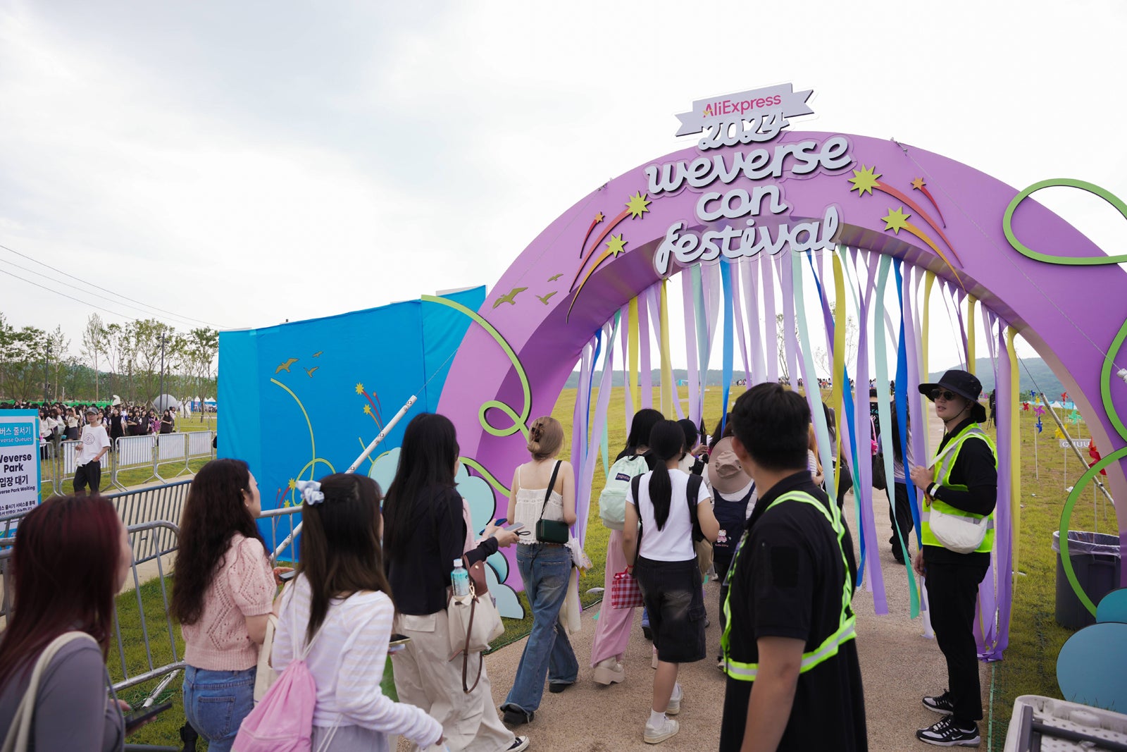 「Weverse Park」の様子（C）2024 Weverse Con Festival