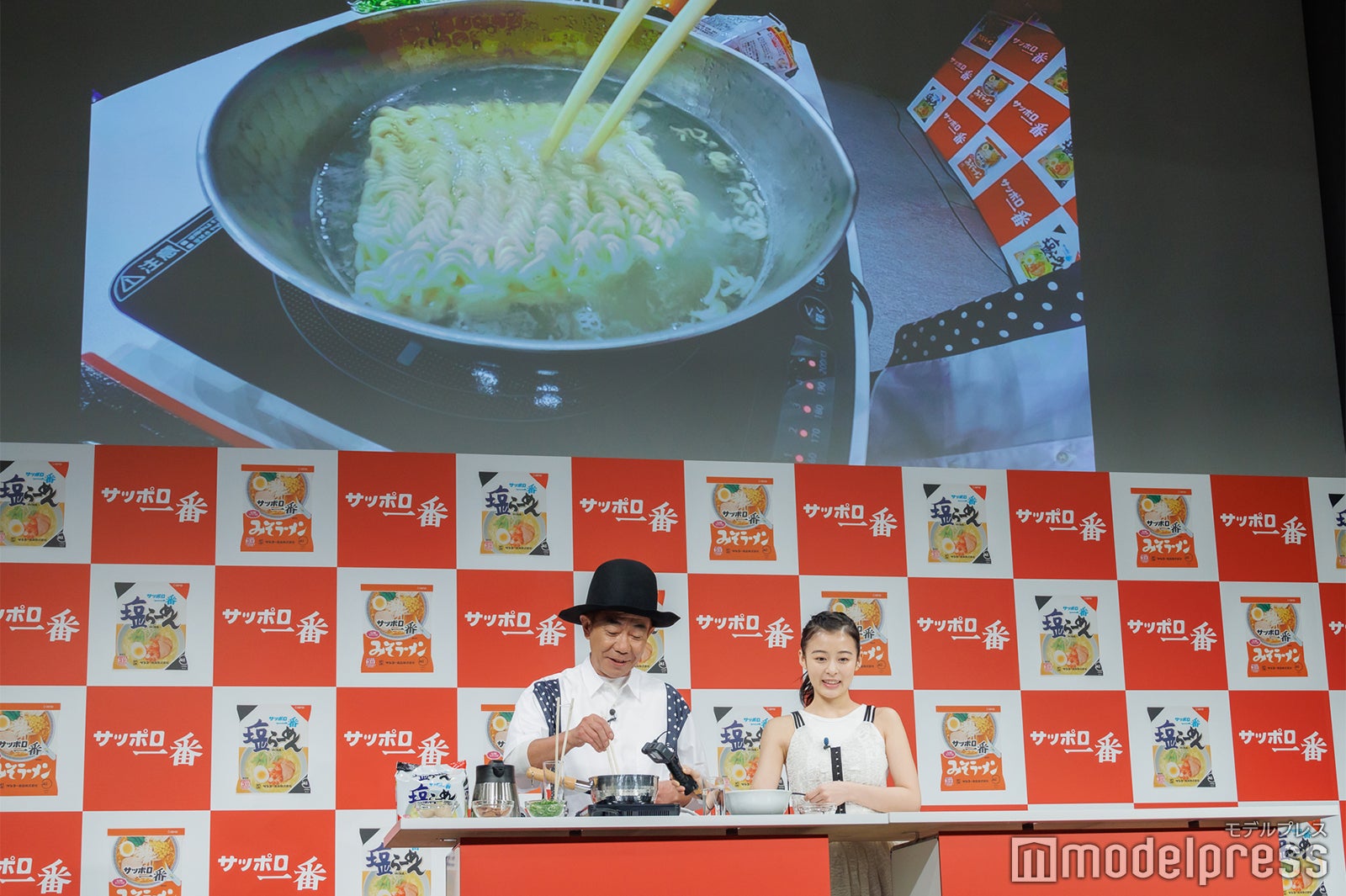 木梨憲武、森七菜（C）モデルプレス