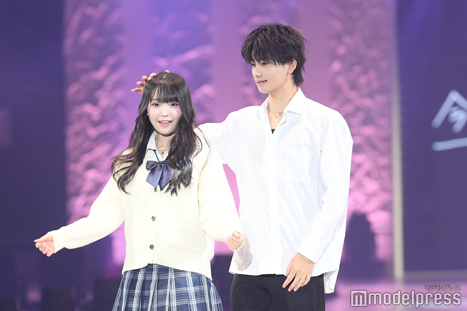 相塲星音、河村叶翔（C）モデルプレス