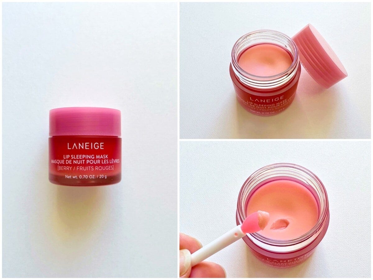 ラネージュのリップスリーピングマスクを塗って寝るだけでぷるぷる唇に！