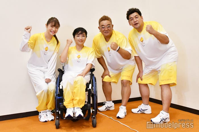 石原さとみ、田口亜希、伊達みきお、富澤たけし(C)モデルプレス