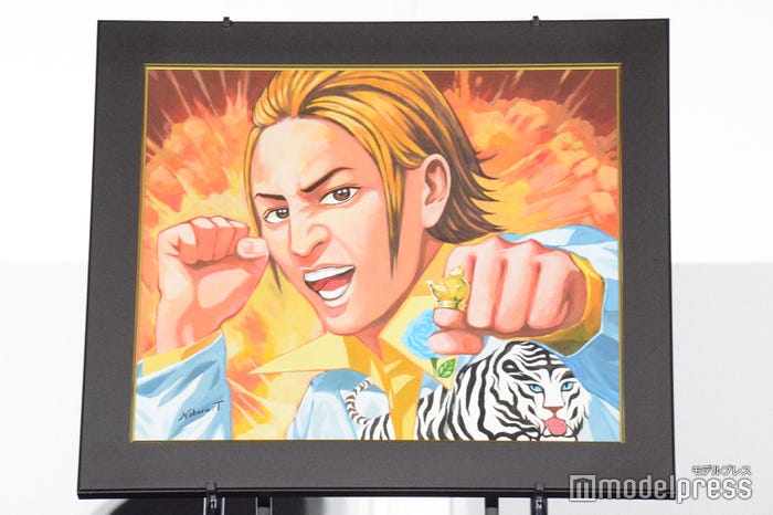 高橋のぼる氏が描いた生田斗真の「土竜の唄」(C)モデルプレス