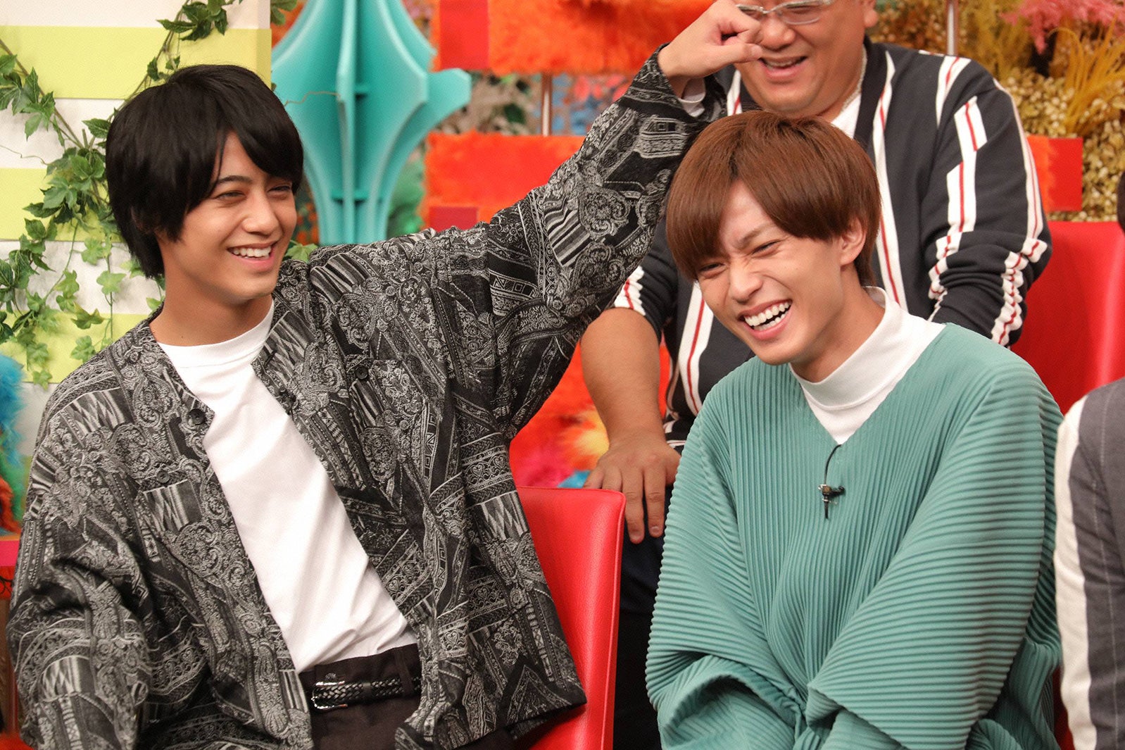 高橋海人（※「高」は正式には「はしごだか」）、永瀬廉（C）フジテレビ