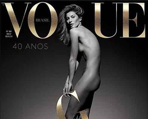 ジゼル・ブンチェン、ギリシャ彫刻のような美ヌード披露