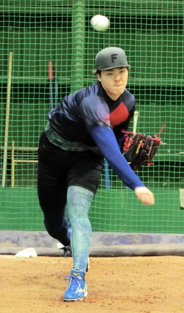 日本ハム・柴田獅子 2年目キャンプは“ゲーム断ち”で二刀流練習漬け「そんな時間はなさそう」