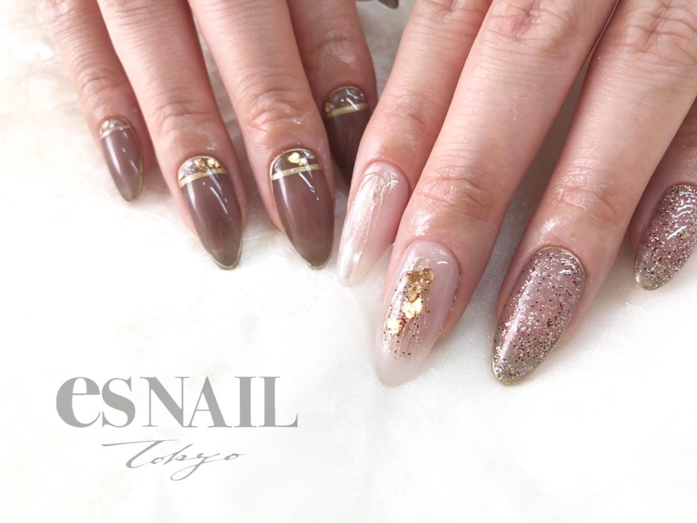 秋の“アシンメトリー”ネイル特集 大人デザインでこなれ度アップ【アプリ限定／プレゼント企画あり】