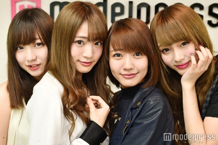 夢みるアドレセンス/左から:京佳、志田友美、荻野可鈴、山田朱莉(C)モデルプレス