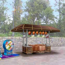 『レミーのおいしいレストラン』がテーマのゲームブース （C）Disney（C）Disney／Pixar
