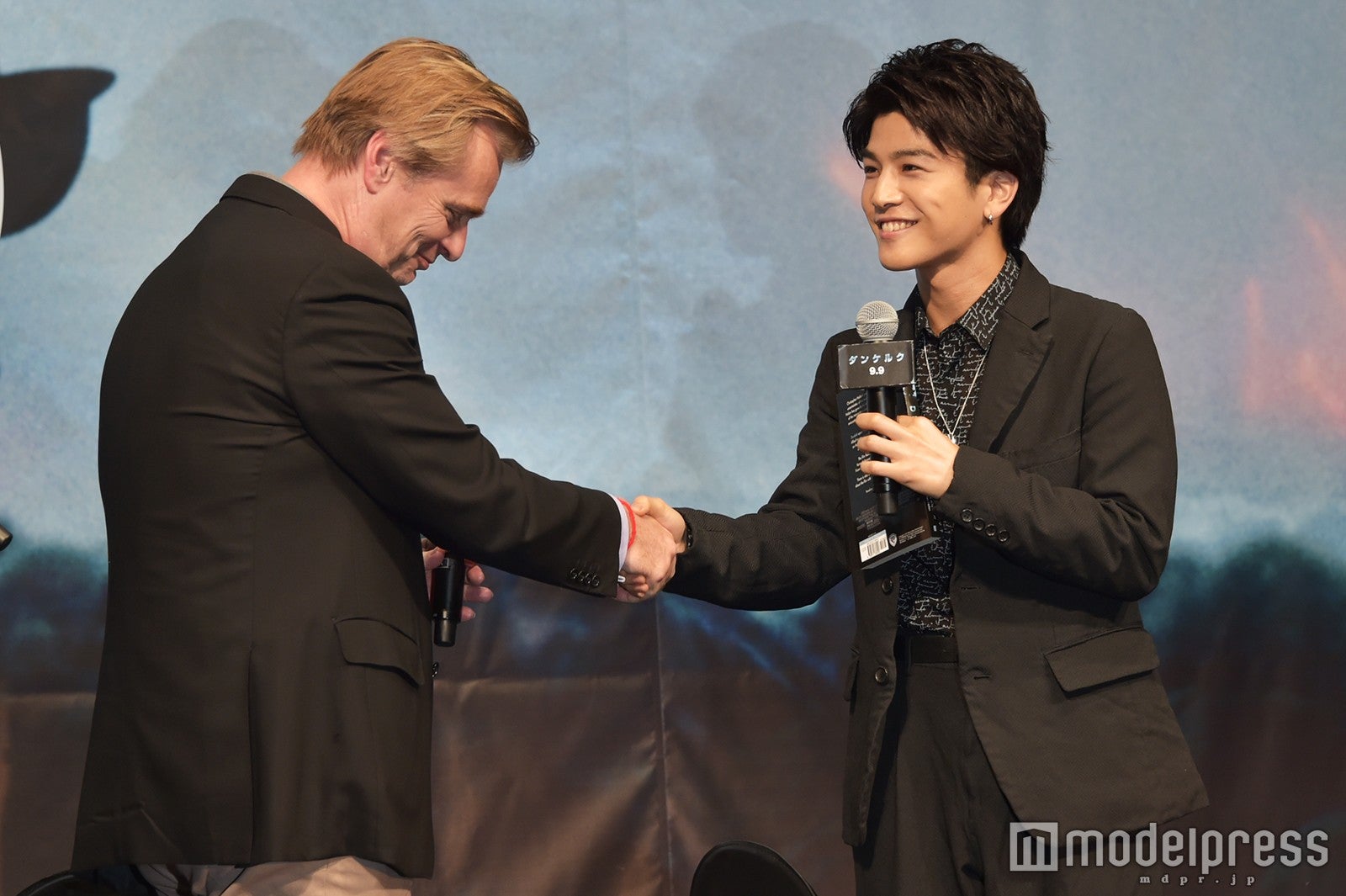 クリストファー・ノーラン監督、岩田剛典 （C）モデルプレス