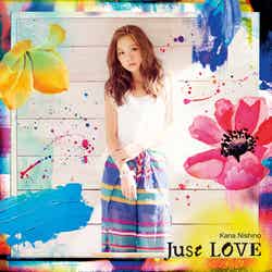 西野カナ「Just LOVE」通常盤ジャケット写真 （提供写真）