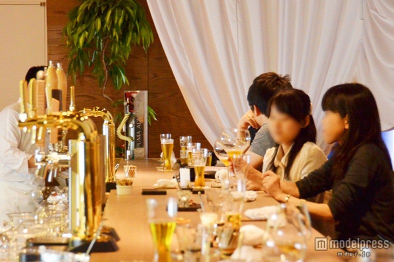 特別な飲み方体験は女性にも人気