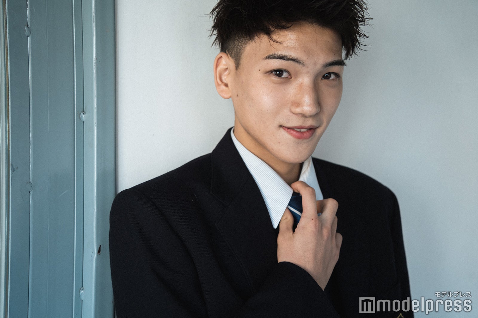 モデルプレスのインタビューに応じた山崎隼輔さん（C）モデルプレス