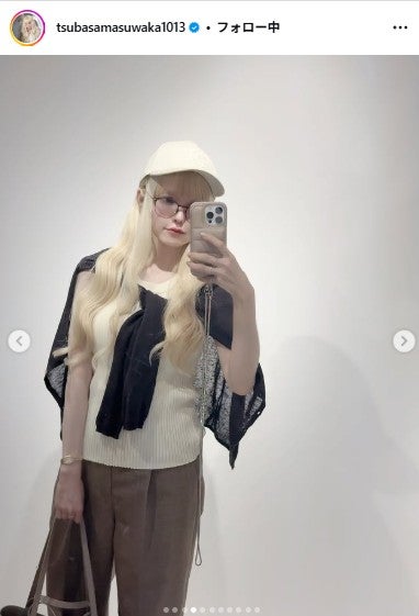 益若つばさ Instagramより