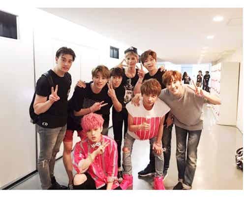 AAA與真司郎&末吉秀太、U-KISSと集結ショットにファン歓喜 “親友”との2ショットも公開