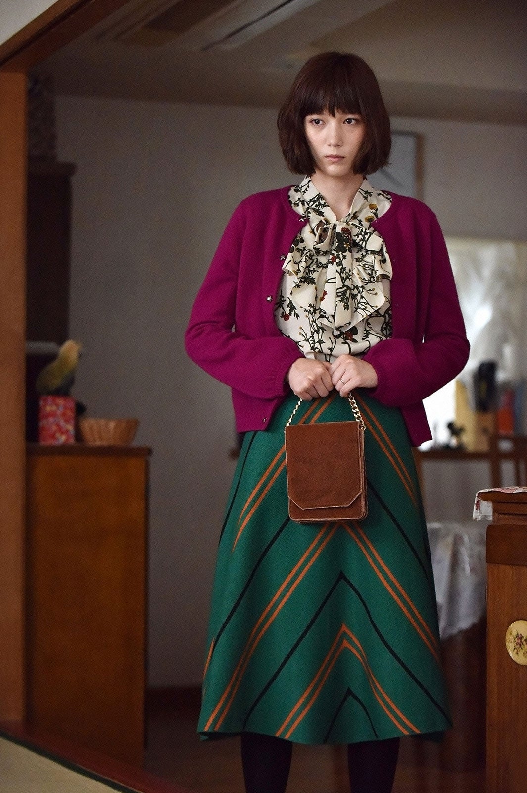 本田翼／「奥様は、取り扱い注意」第5話より（画像提供：日本テレビ）