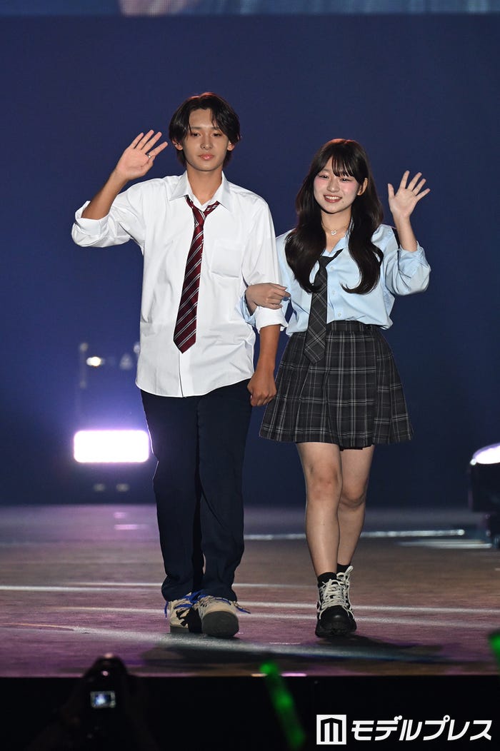 五十嵐蓮、日向袮音(C)モデルプレス
