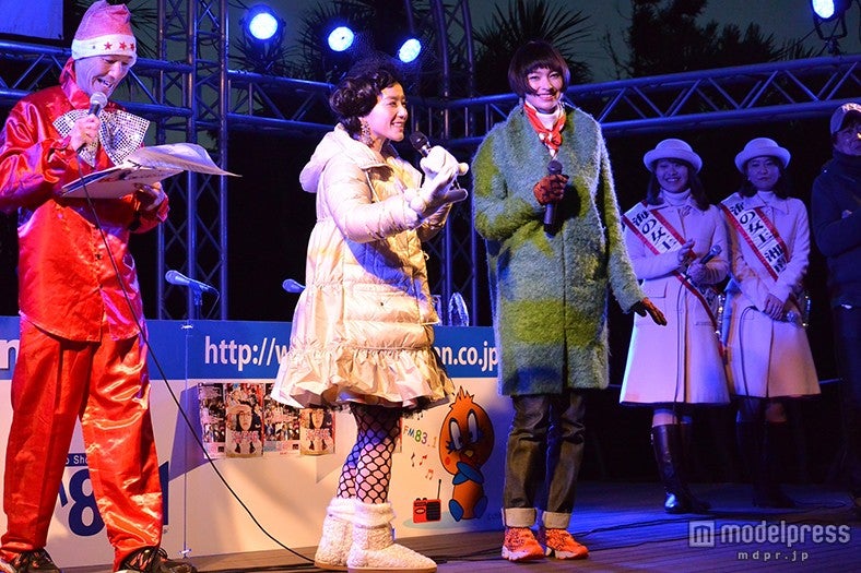 （左から）篠原ともえ、太田莉菜