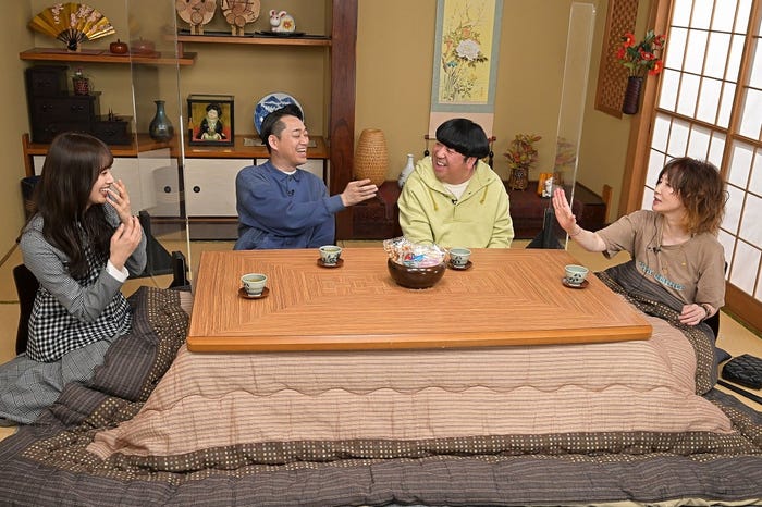 佐々木久美、設楽統、日村勇紀、YOU(C)HBC