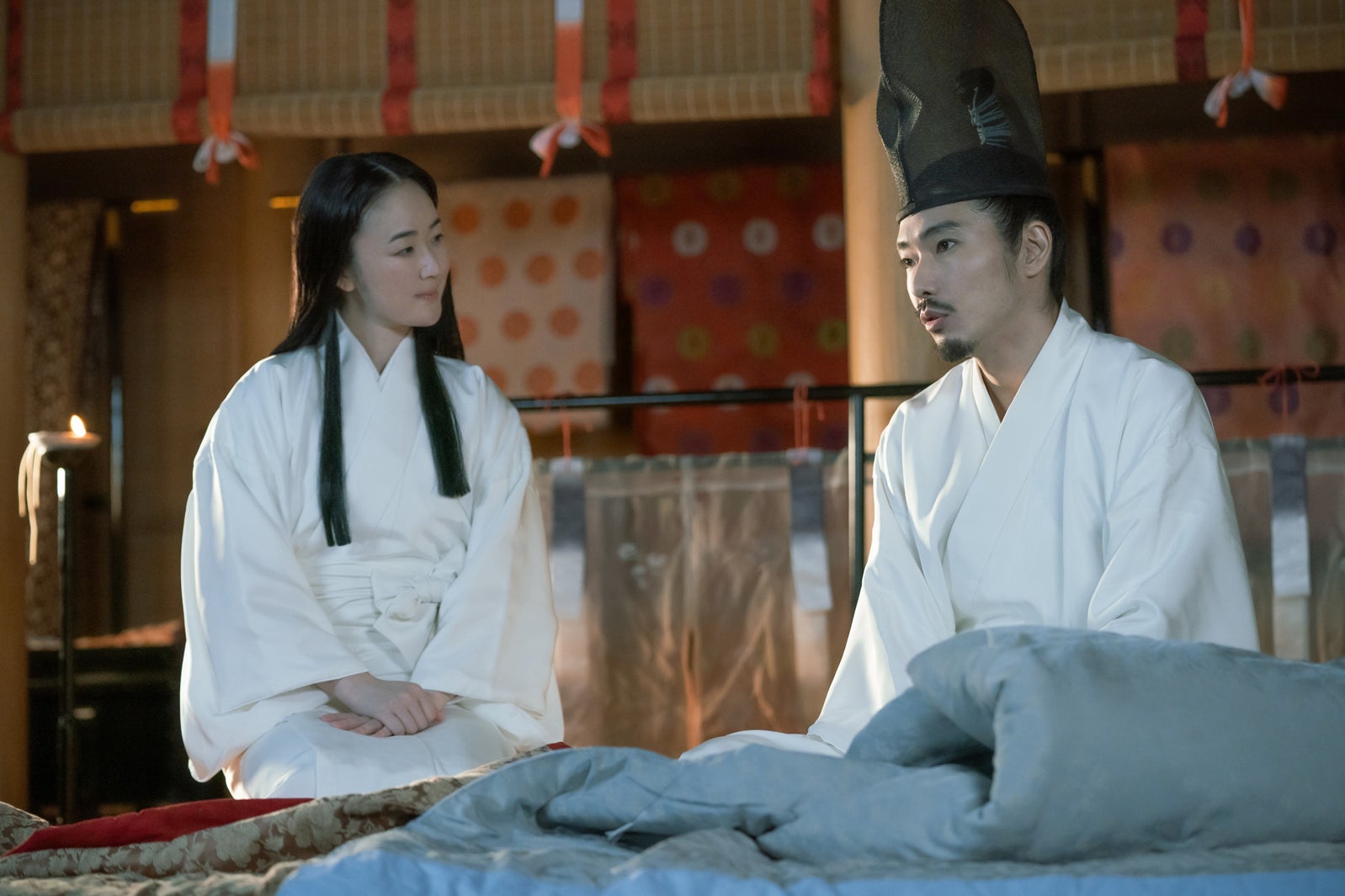 黒木華、柄本佑「光る君へ」第38話（C）NHK