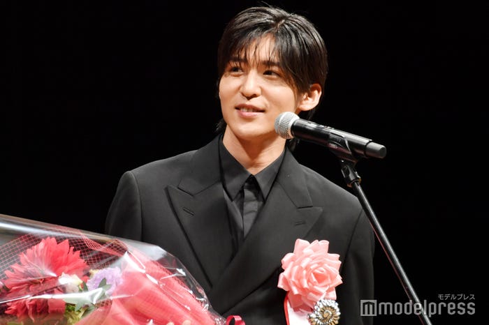 最優秀新人賞を受賞した目黒蓮(C)モデルプレス