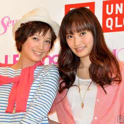 (写真左から)本田翼、大政絢